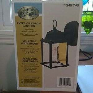 Outside exterior coach lantern